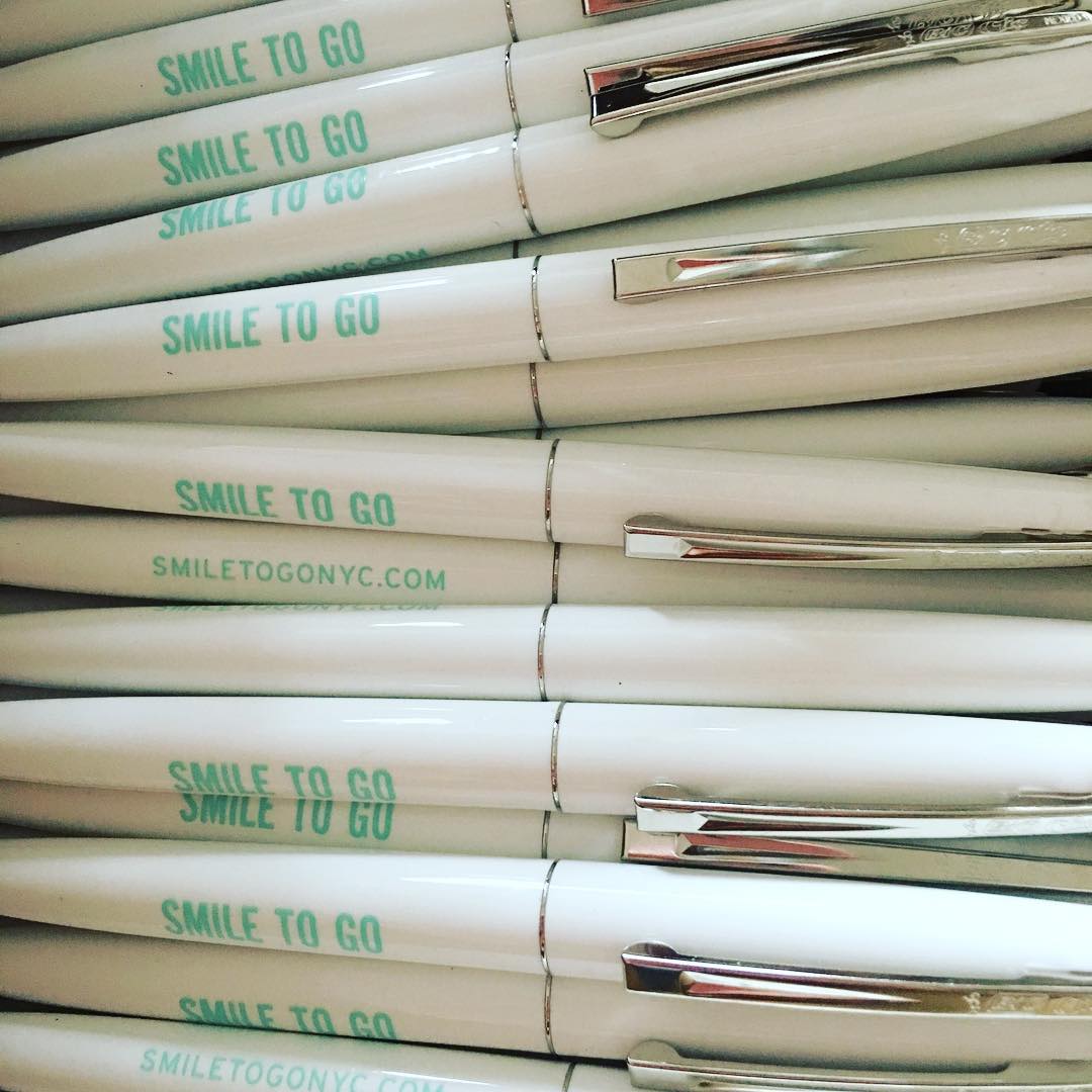 Instagram: Pens pens pens @thesmilenyc TO GO